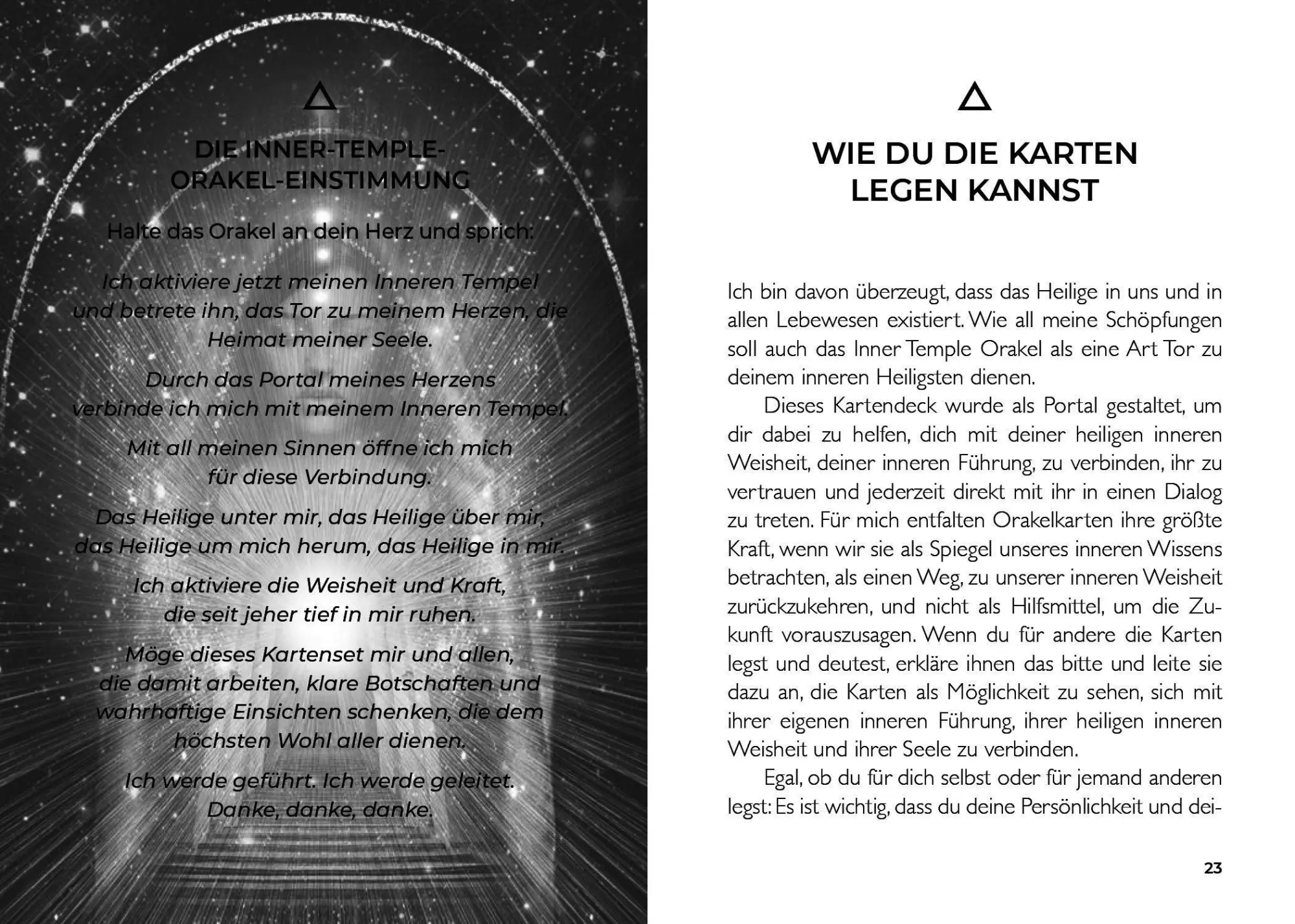 Bild: 9783868268324 | Inner Temple Orakel - 44 farbige Orakelkarten mit 160-seitigem...