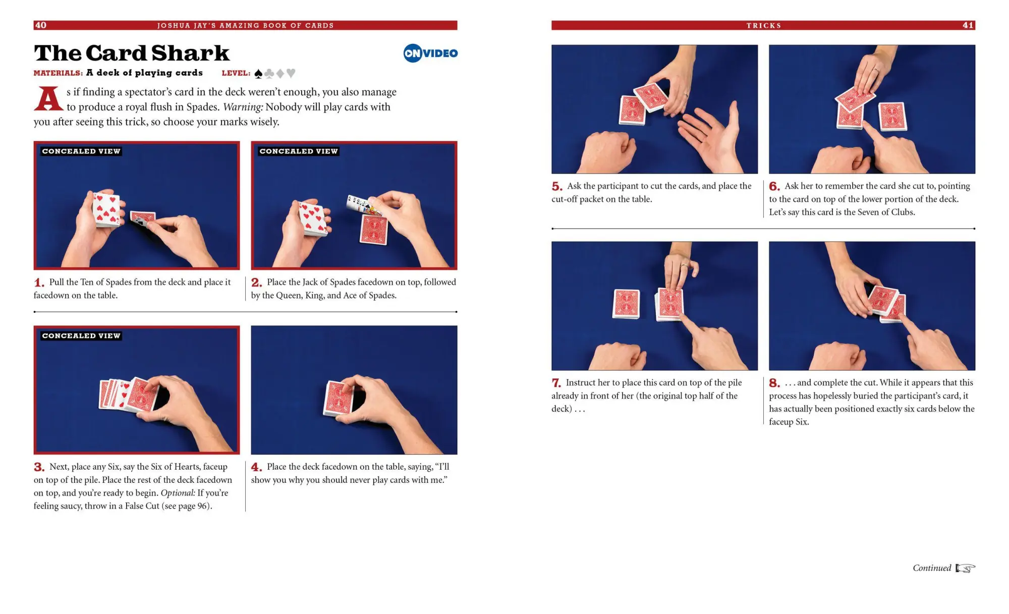 Bild: 9780761158424 | Joshua Jay's Amazing Book of Cards | Joshua Jay | Taschenbuch | 2010