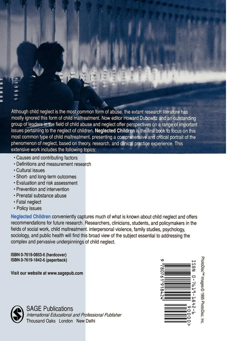 Rückseite: 9780761918424 | Neglected Children | Research, Practice, and Policy | Howard Dubowitz