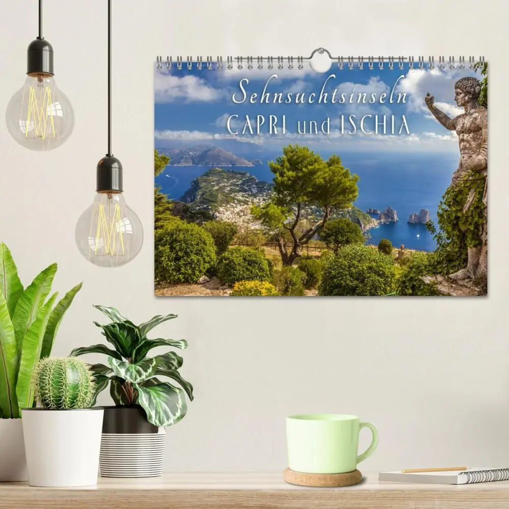 Bild: 9783435458424 | Sehnsuchtsinseln Capri und Ischia (Wandkalender 2025 DIN A4 quer),...