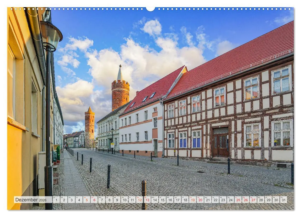 Bild: 9783457788424 | Jüterbog Impressionen (Wandkalender 2026 DIN A2 quer), CALVENDO...