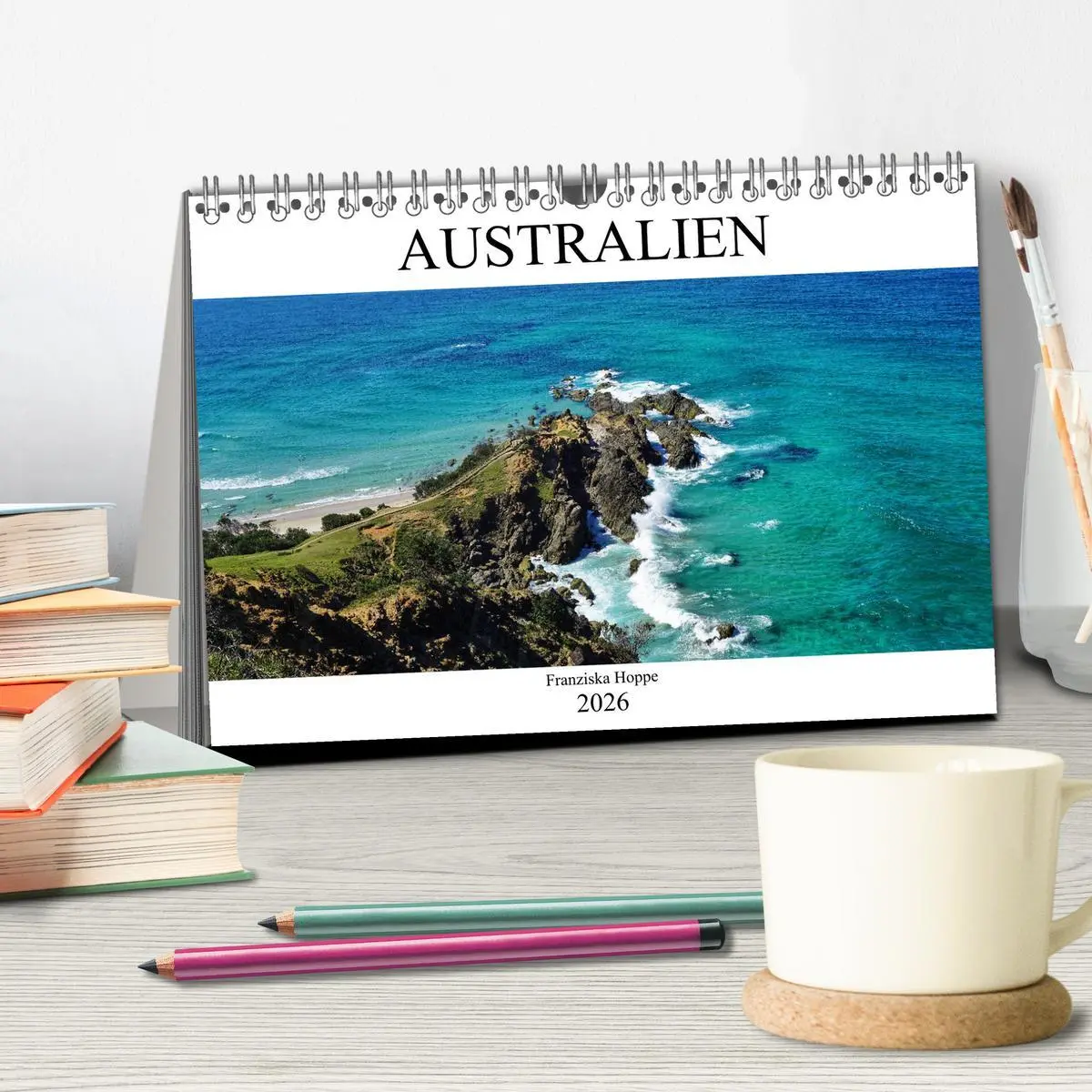 Bild: 9783457928424 | Australien (Tischkalender 2026 DIN A5 quer), CALVENDO Monatskalender
