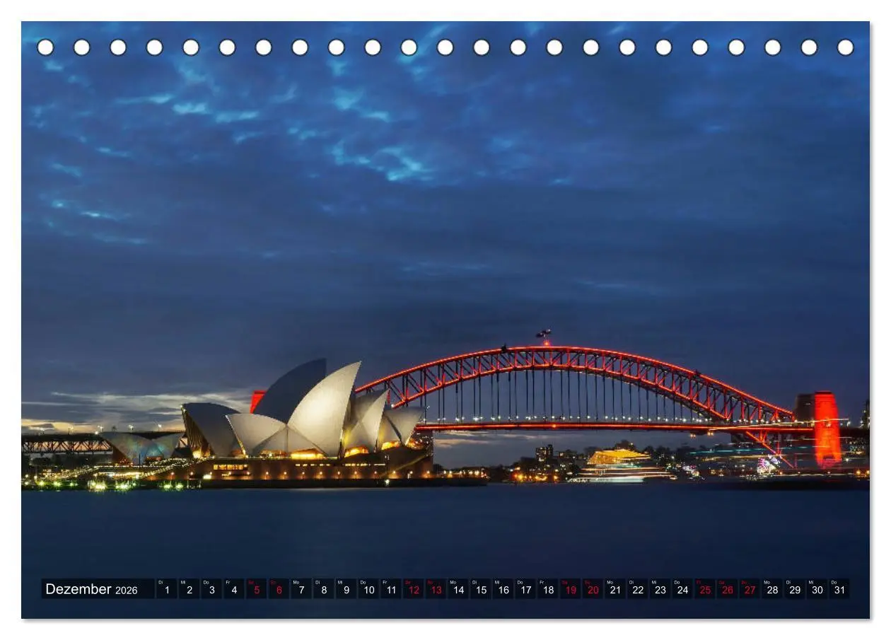 Bild: 9783457928424 | Australien (Tischkalender 2026 DIN A5 quer), CALVENDO Monatskalender