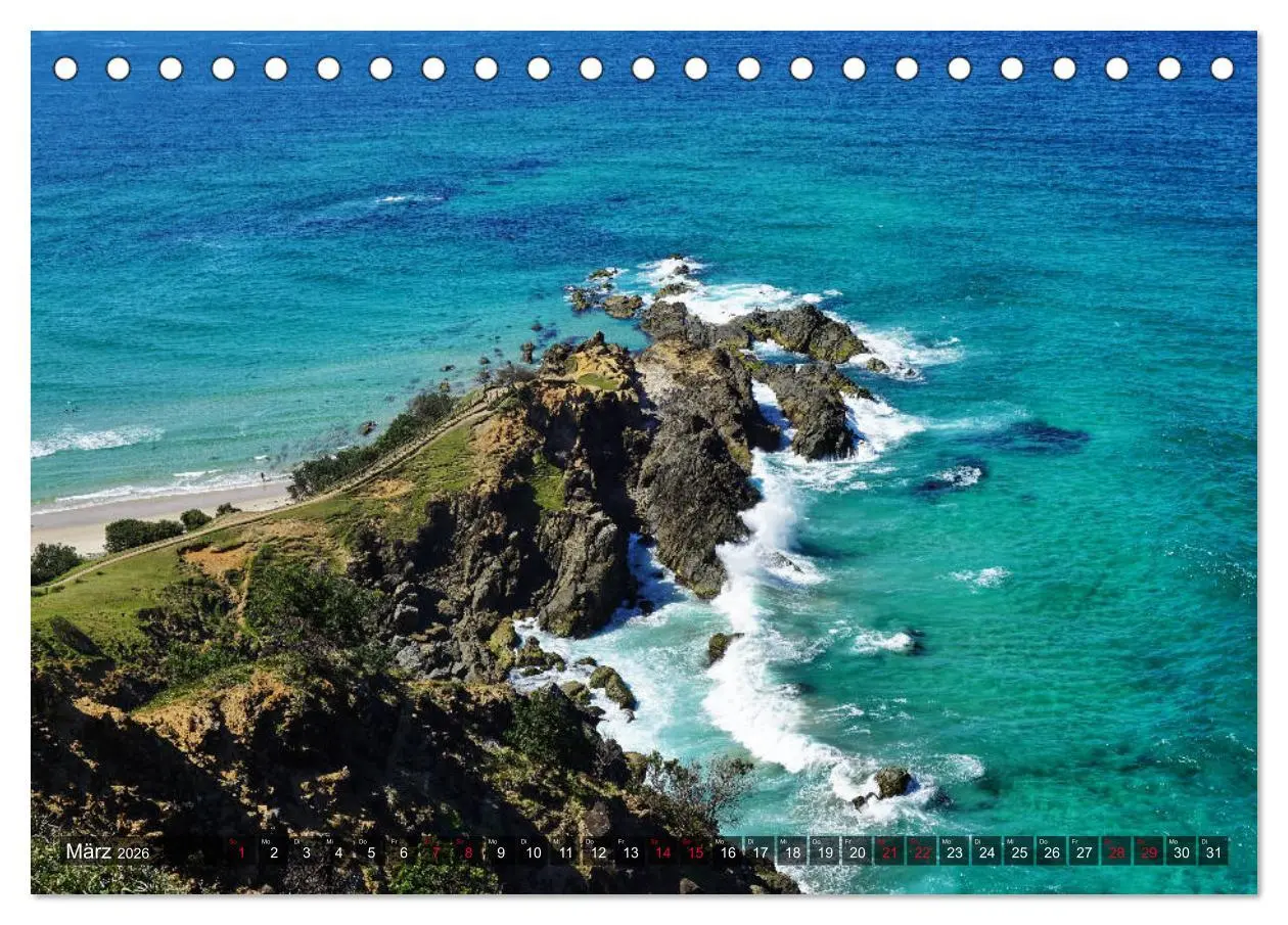 Bild: 9783457928424 | Australien (Tischkalender 2026 DIN A5 quer), CALVENDO Monatskalender