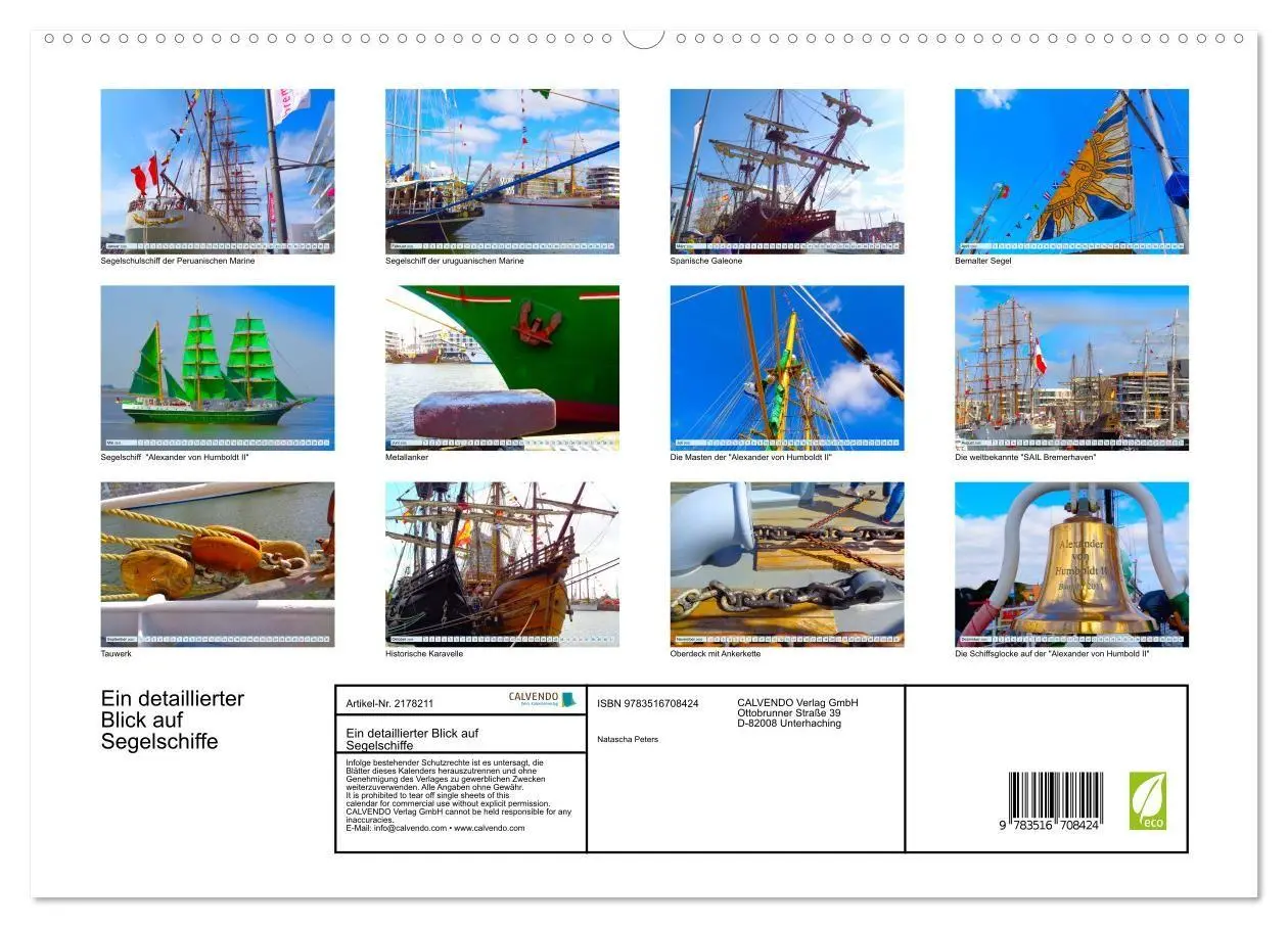 Bild: 9783516708424 | Ein detaillierter Blick auf Segelschiffe (hochwertiger Premium...