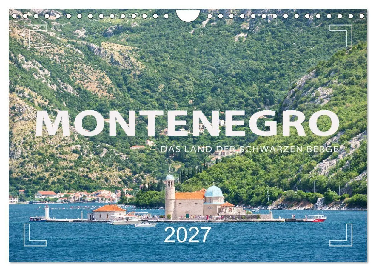 Cover: 9783569278424 | Montenegro - Das Land der schwarzen Berge (Wandkalender 2027 DIN A4...
