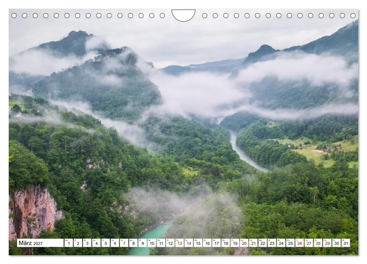 Bild: 9783569278424 | Montenegro - Das Land der schwarzen Berge (Wandkalender 2027 DIN A4...