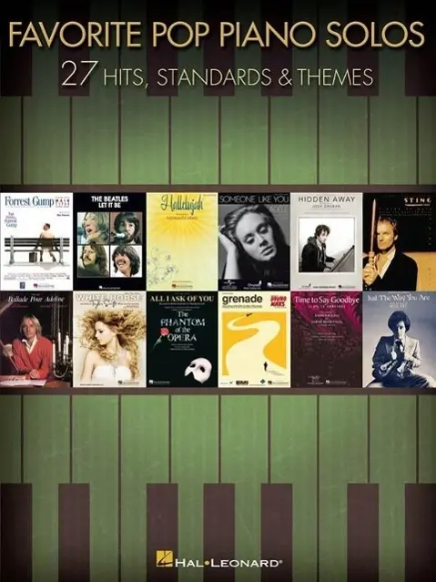 Cover: 9781458418524 | Favorite Pop Piano Solos: 27 Hits, Standards &amp; Themes | Corporation