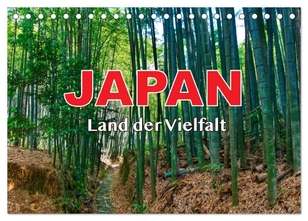 Cover: 9783457538524 | Japan - Land der Vielfalt (Tischkalender 2026 DIN A5 quer),...