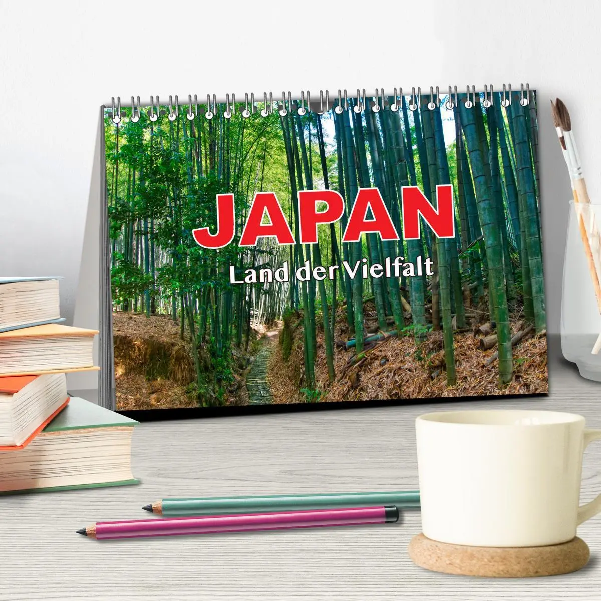Bild: 9783457538524 | Japan - Land der Vielfalt (Tischkalender 2026 DIN A5 quer),...