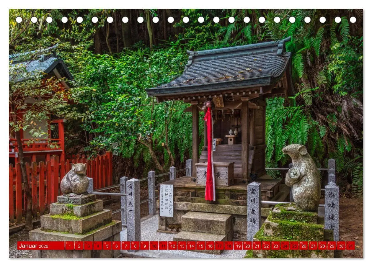Bild: 9783457538524 | Japan - Land der Vielfalt (Tischkalender 2026 DIN A5 quer),...