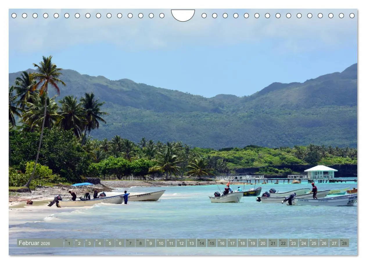 Bild: 9783457848524 | Samana - Palmen und Strände (Wandkalender 2026 DIN A4 quer),...