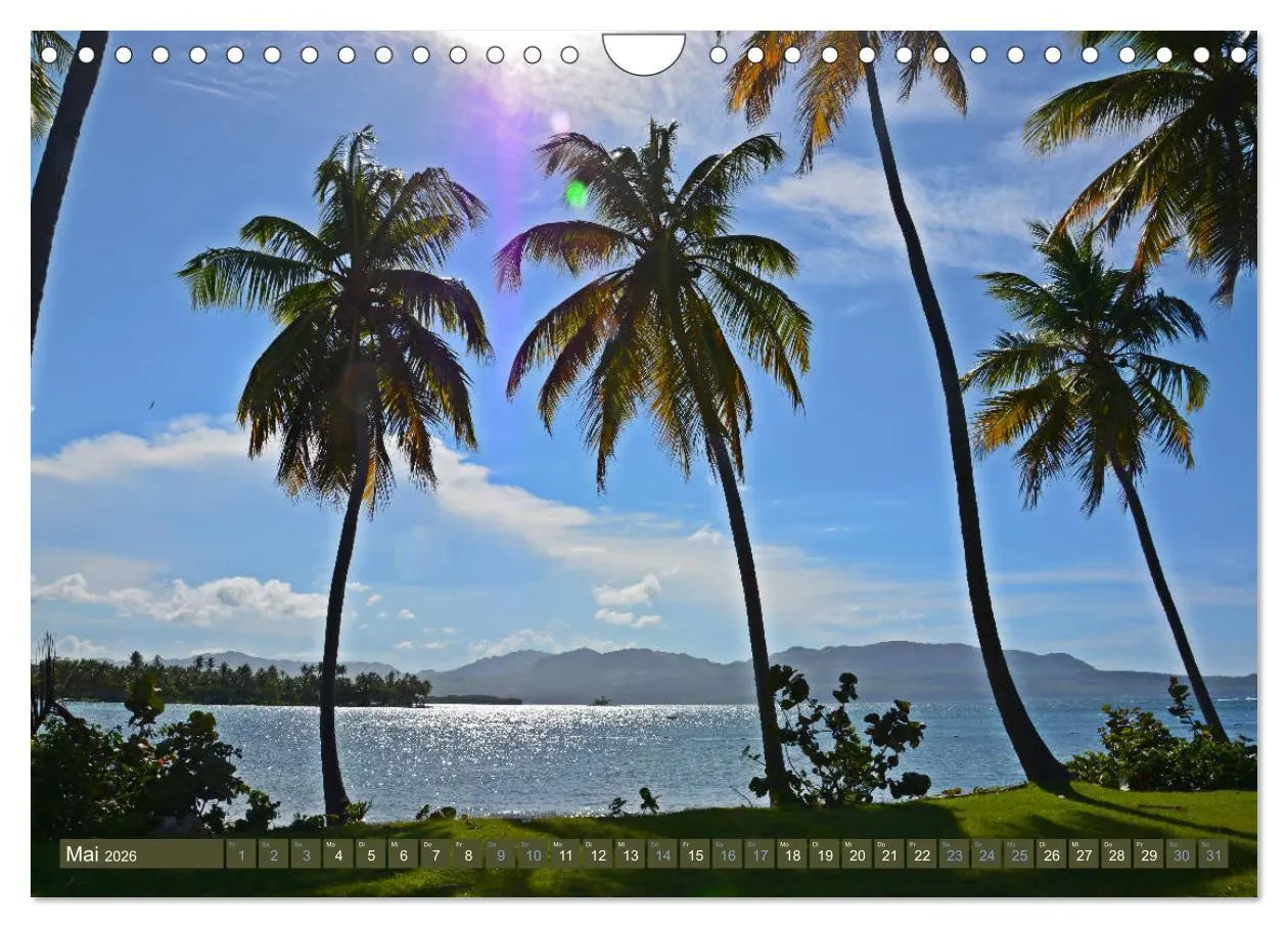 Bild: 9783457848524 | Samana - Palmen und Strände (Wandkalender 2026 DIN A4 quer),...
