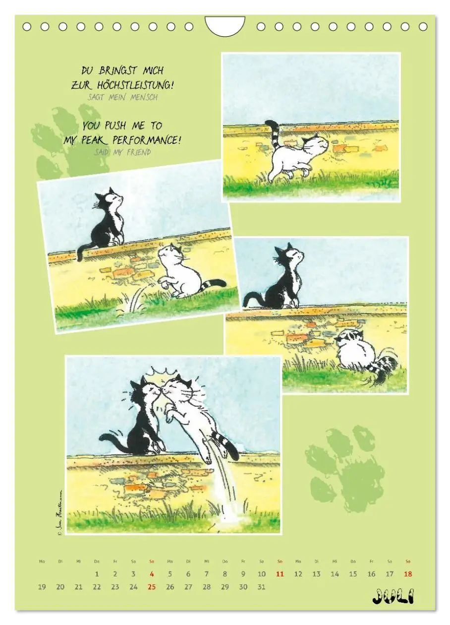 Bild: 9783594398524 | Kater Jacob: Ach Du lieber Mensch (Wandkalender 2027 DIN A4 hoch),...