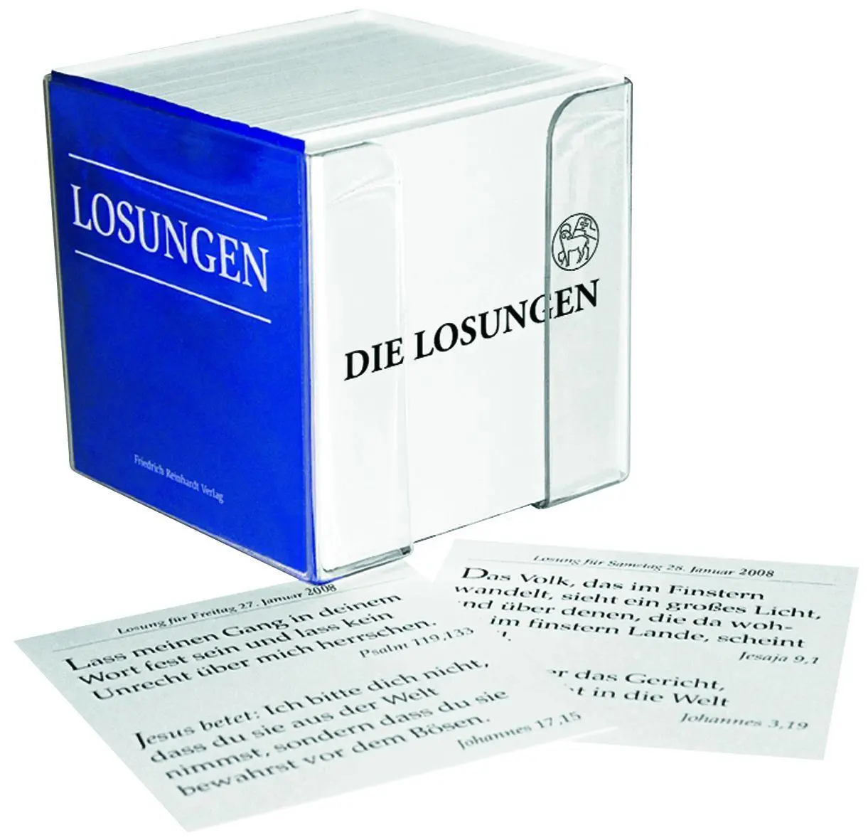 Cover: 9783724528524 | Losungen Deutschland 2027 / Losungs-Box 2027 | Brüdergemeine | 365 S.