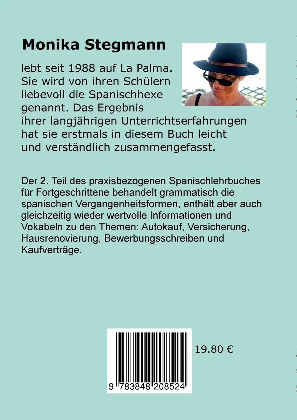 Rückseite: 9783848208524 | Die Spanischhexe 2 | Spanisch für Fortgeschrittene | Monika Stegmann