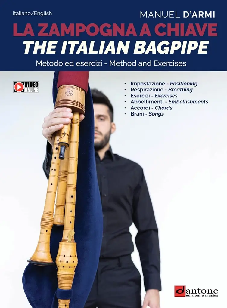 Cover: 9788832008524 | La zampogna a Chiave- The Italian Bagpipe | Manuel D'armi | Buch