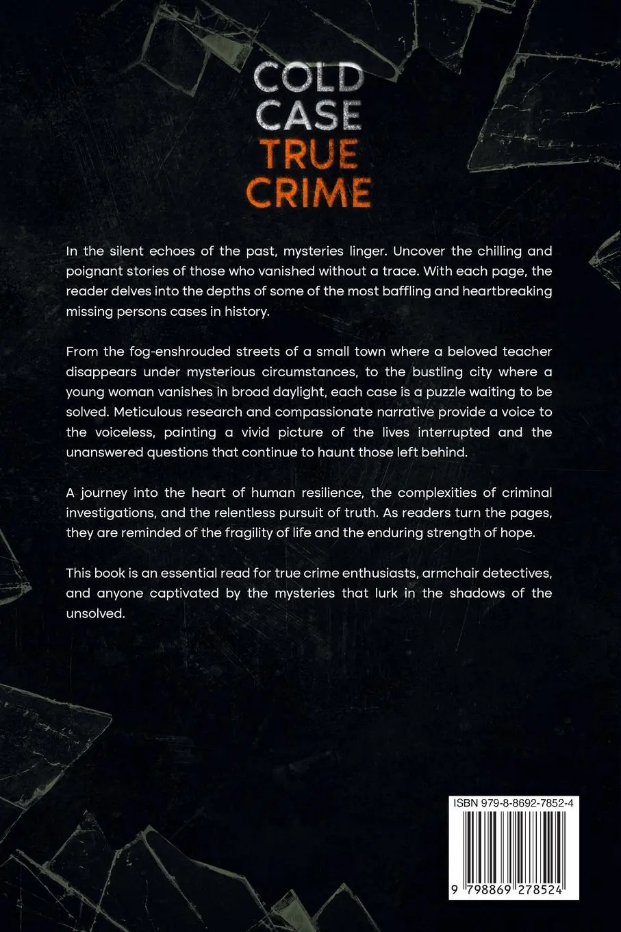 Rückseite: 9798869278524 | Cold Case True Crime | Margaret Snead | Taschenbuch | Englisch | 2024