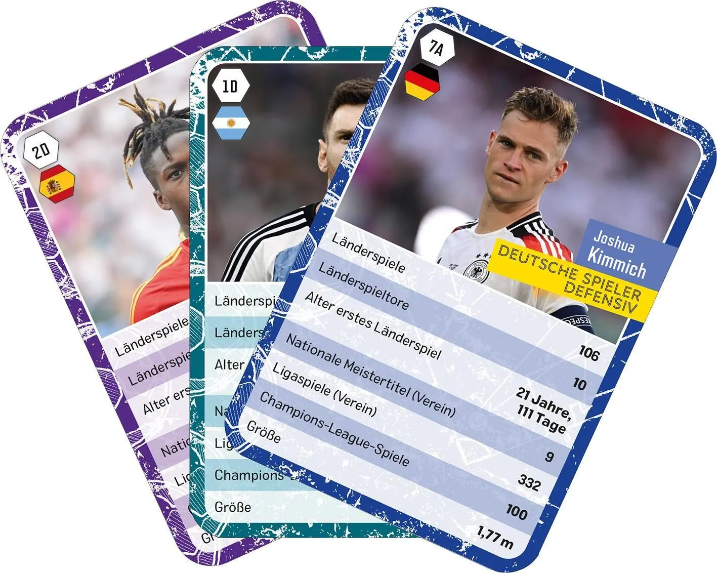 Bild: 4014489138624 | Fußball-Quartett | Quartett- &amp; Trumpfkartenspiel | Jens Dreisbach