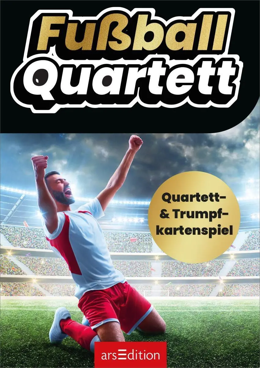 Bild: 4014489138624 | Fußball-Quartett | Quartett- &amp; Trumpfkartenspiel | Jens Dreisbach