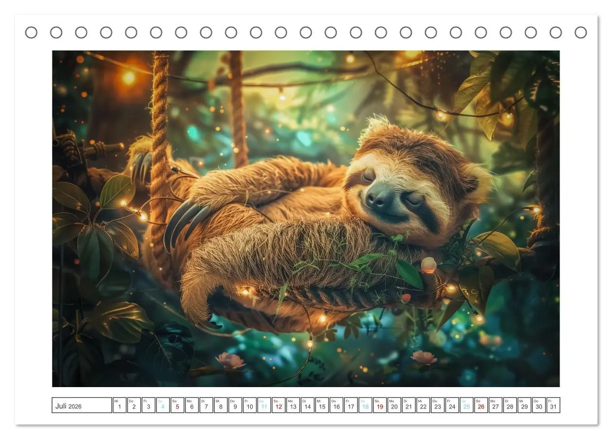 Bild: 9783457388624 | Snoozers Träumende Abenteuer (Tischkalender 2026 DIN A5 quer),...