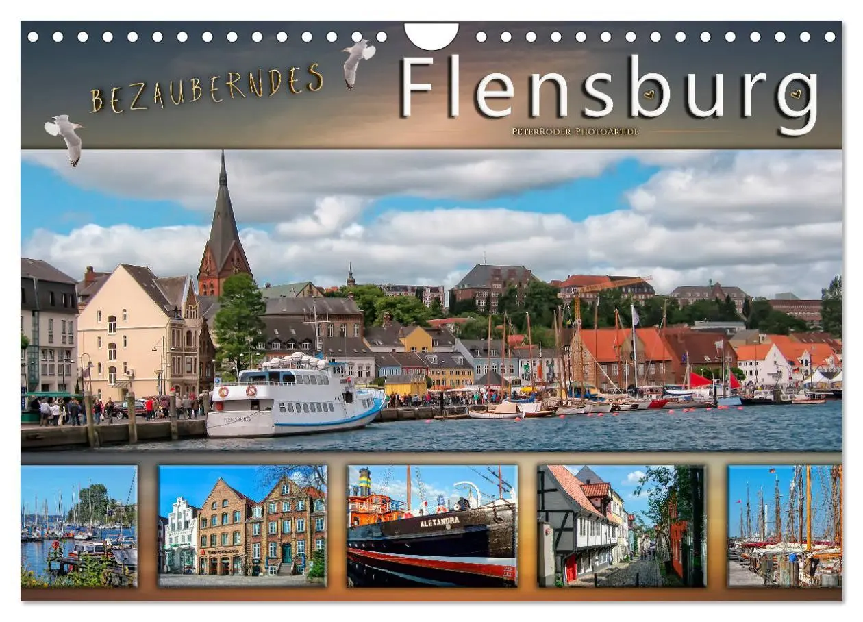 Cover: 9783457838624 | Bezauberndes Flensburg (Wandkalender 2026 DIN A4 quer), CALVENDO...