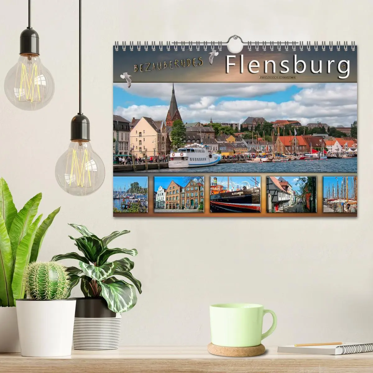 Bild: 9783457838624 | Bezauberndes Flensburg (Wandkalender 2026 DIN A4 quer), CALVENDO...