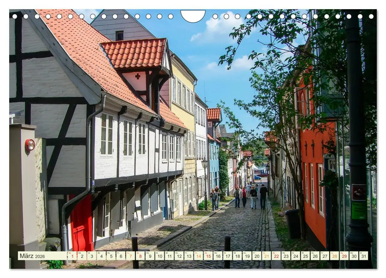 Bild: 9783457838624 | Bezauberndes Flensburg (Wandkalender 2026 DIN A4 quer), CALVENDO...