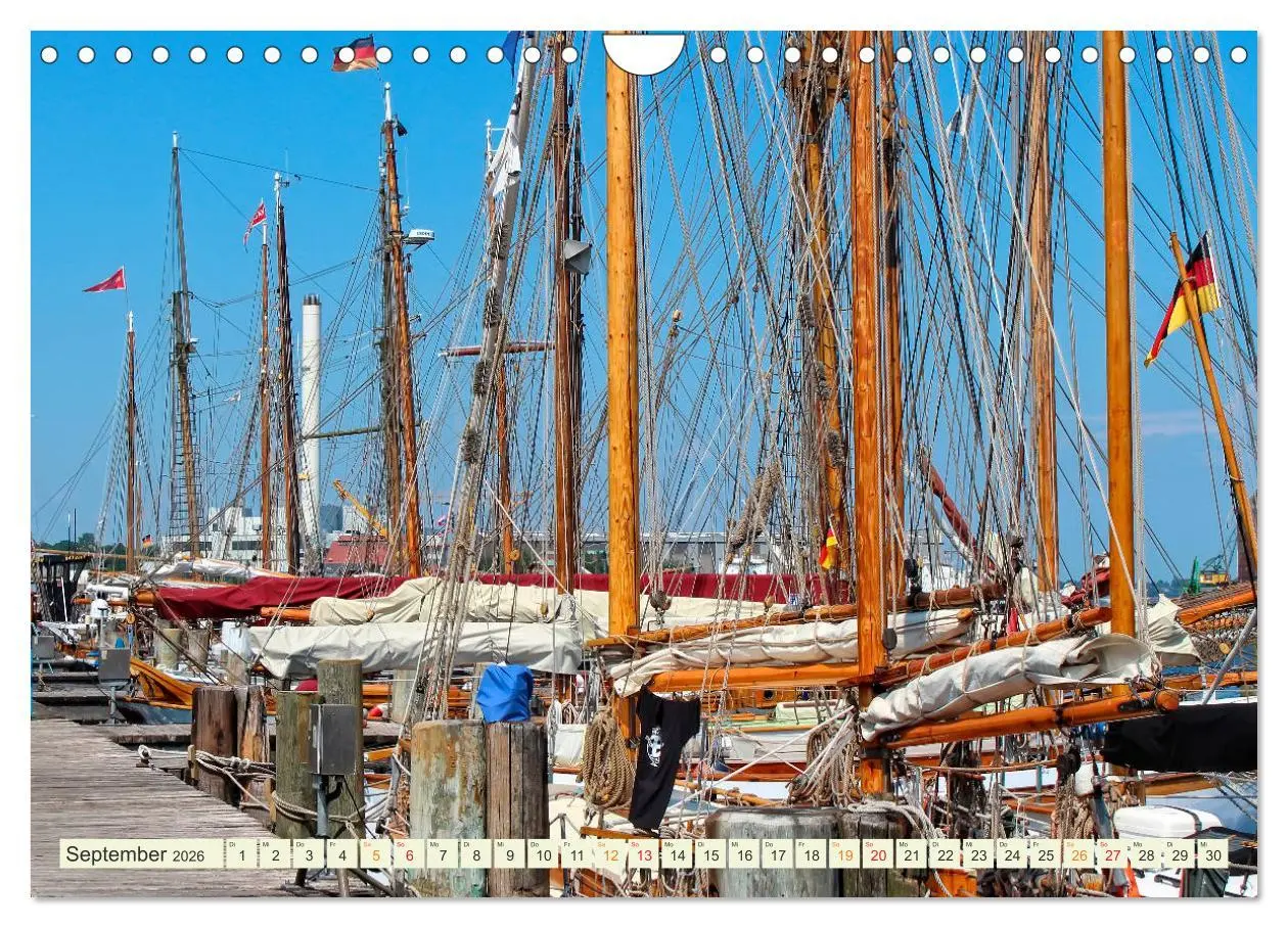 Bild: 9783457838624 | Bezauberndes Flensburg (Wandkalender 2026 DIN A4 quer), CALVENDO...
