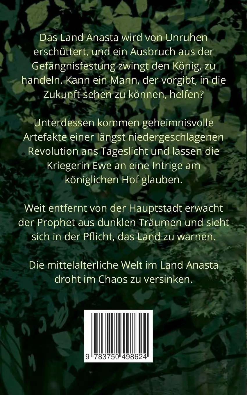 Rückseite: 9783750498624 | Von Königen und Propheten | Ein Sturm zieht auf | Jeremia Schönberg