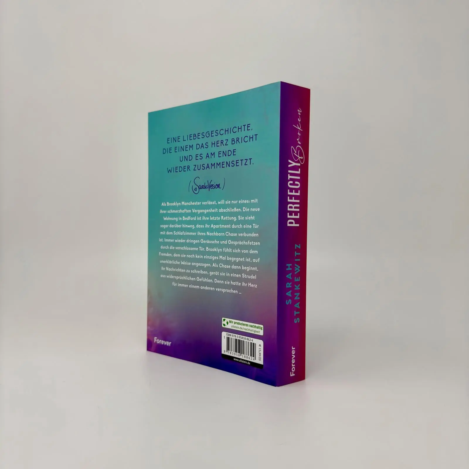Bild: 9783958188624 | Perfectly Broken | Sarah Stankewitz | Taschenbuch | Bedford-Reihe