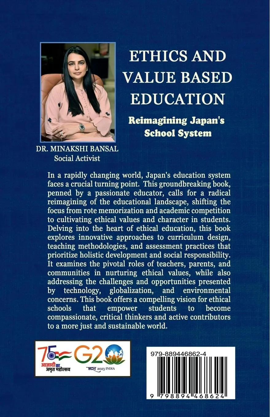 Rückseite: 9798894468624 | Ethics and Value Based Education | Reimagining Japan's School System