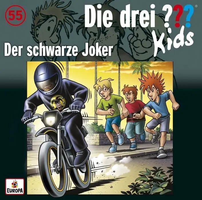 Cover: 888751318724 | Die drei ??? Kids 55: Der schwarze Joker | Boris Pfeiffer | Audio-CD