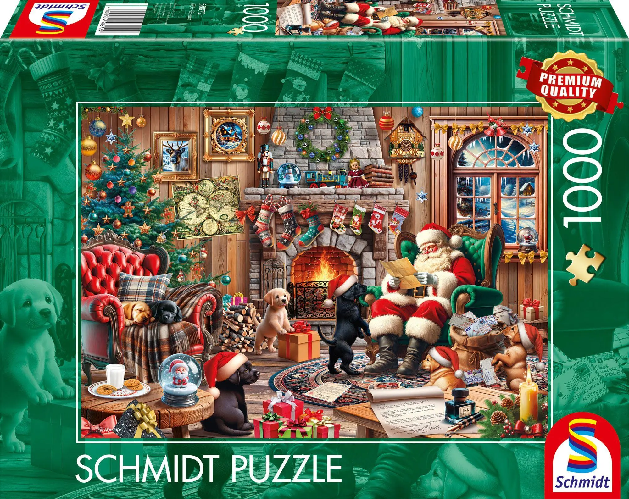 Cover: 4001504588724 | Gemütliche Weihnachten | Puzzle Standard 1000 Teile | Spiel | 58872