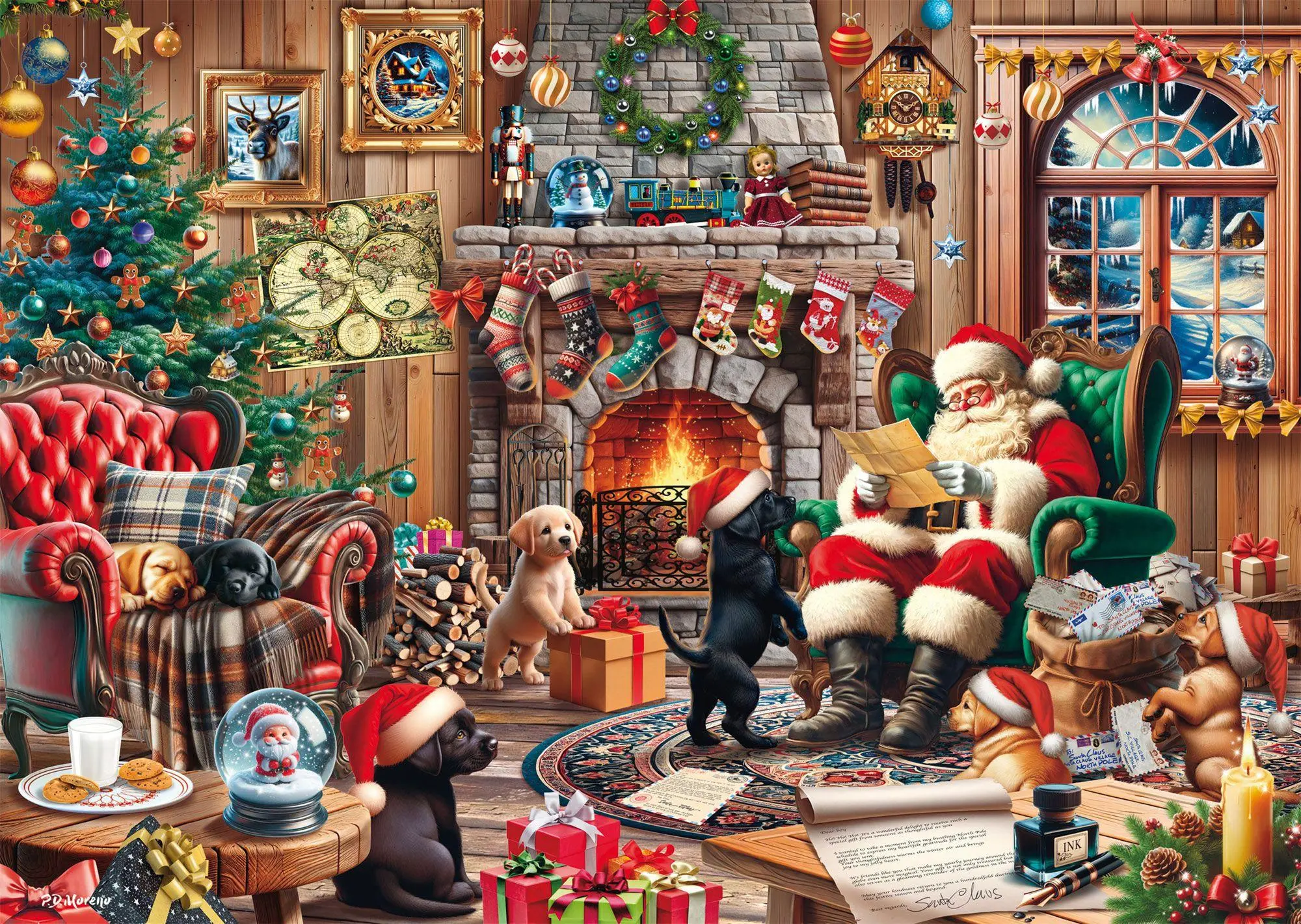 Bild: 4001504588724 | Gemütliche Weihnachten | Puzzle Standard 1000 Teile | Spiel | 58872
