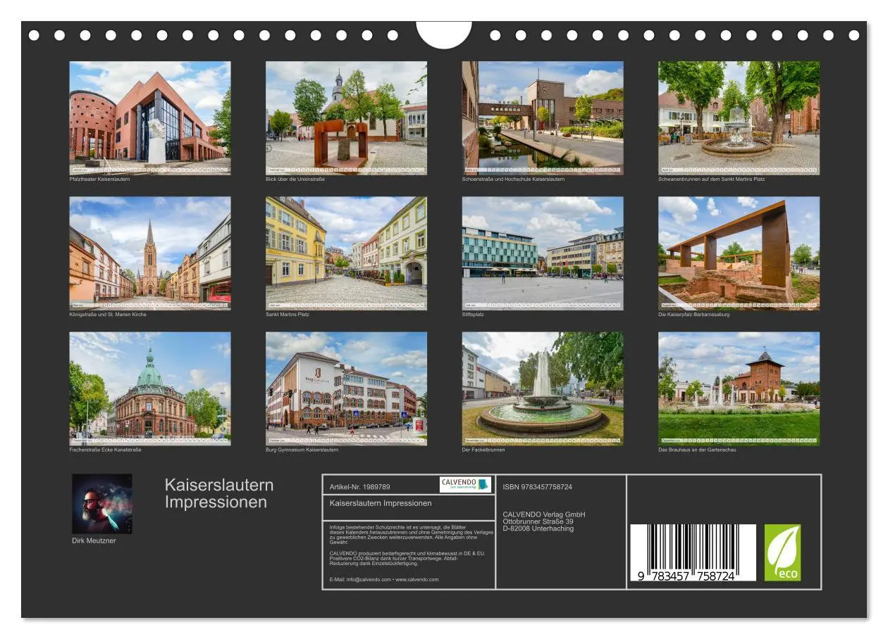 Bild: 9783457758724 | Kaiserslautern Impressionen (Wandkalender 2026 DIN A4 quer),...