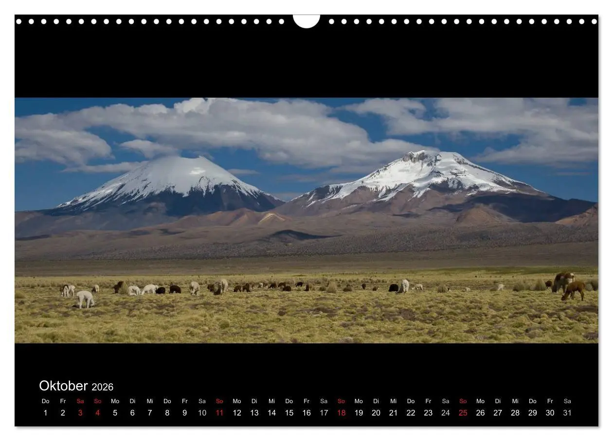 Bild: 9783516158724 | Peru &amp; Bolivien - Land der Inka (Wandkalender 2026 DIN A3 quer),...