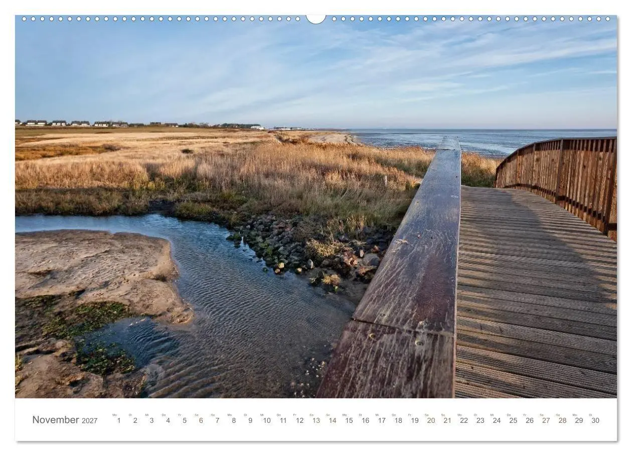 Bild: 9783594138724 | Stege &amp; Wege auf Sylt (hochwertiger Premium Wandkalender 2027 DIN...