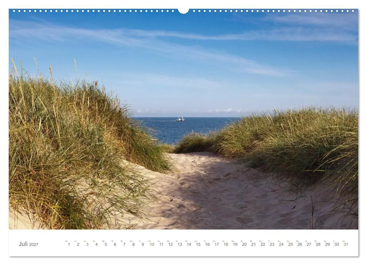 Bild: 9783594138724 | Stege &amp; Wege auf Sylt (hochwertiger Premium Wandkalender 2027 DIN...
