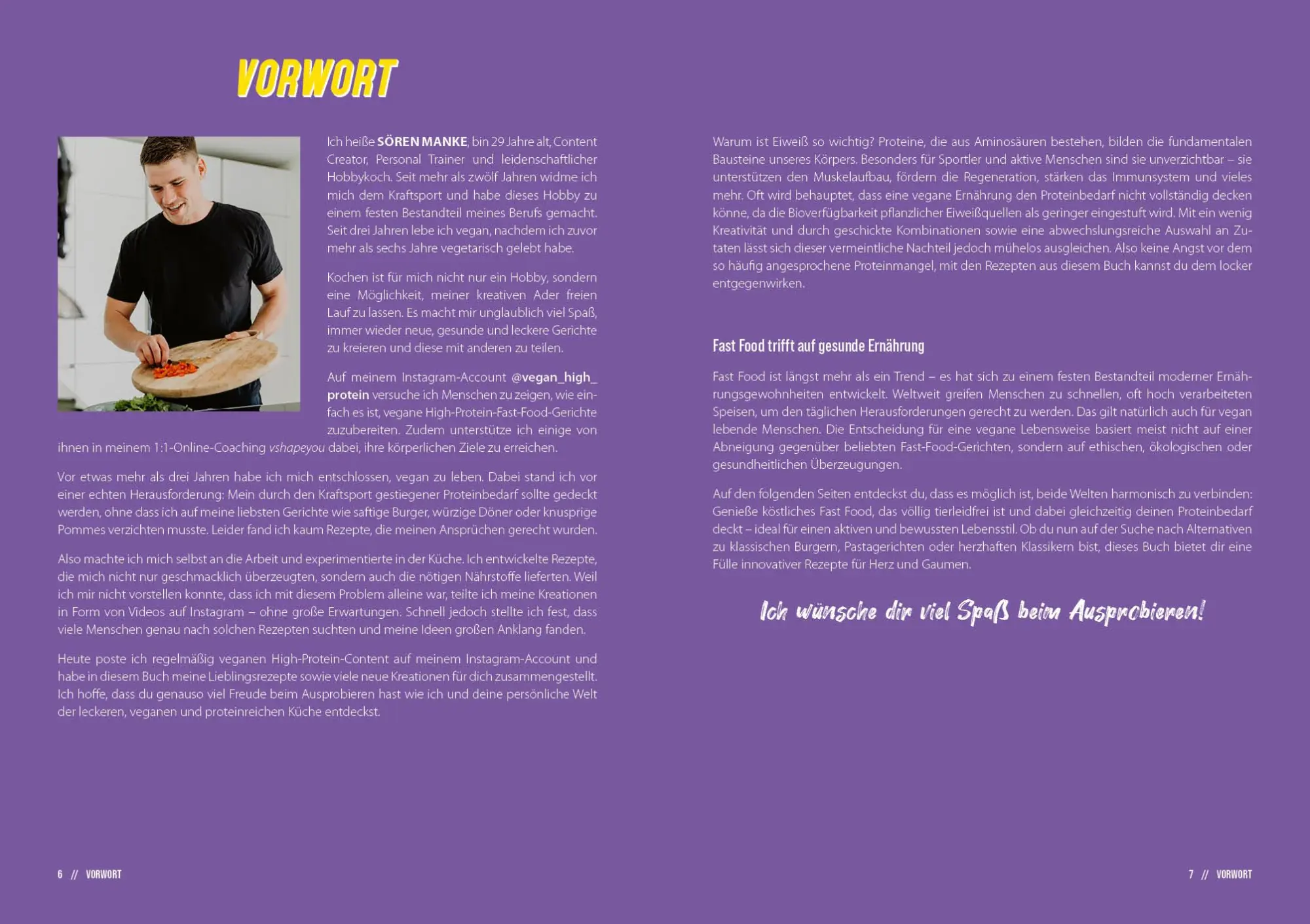 Bild: 9783742328724 | High Protein Fast Food | Sören Manke (u. a.) | Taschenbuch | 144 S.