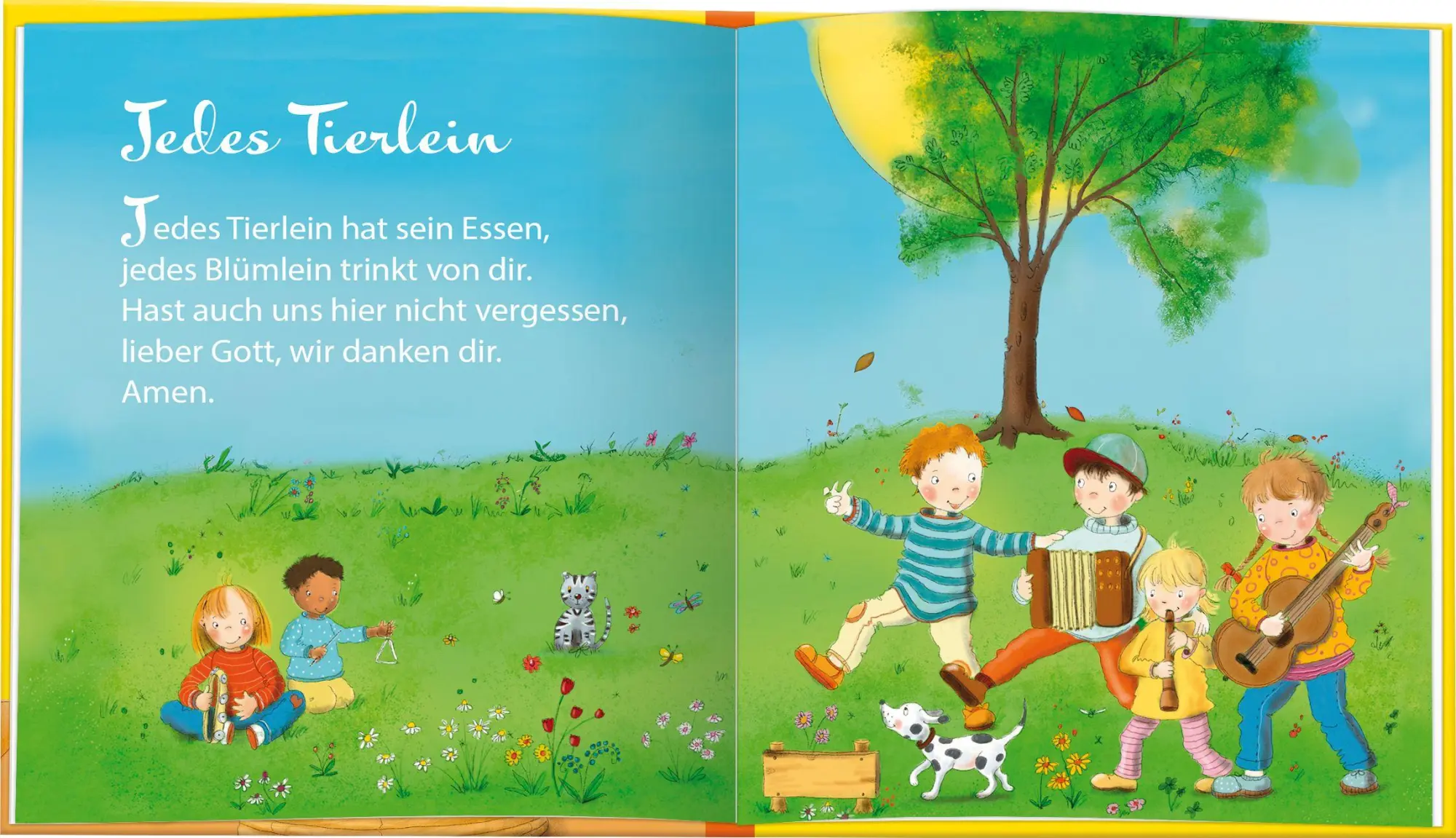 Bild: 9783766638724 | Jedes Tierlein hat sein Essen | Tischgebete | Gisela Dürr | Buch