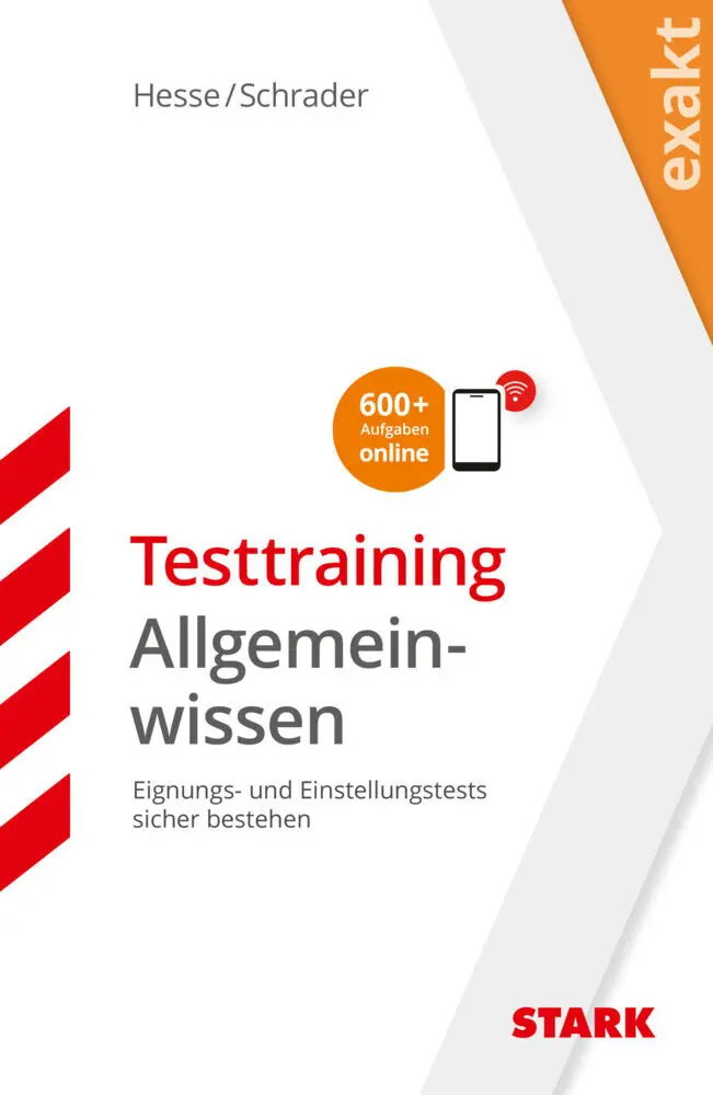 Cover: 9783849038724 | STARK EXAKT Testtraining - Allgemeinwissen, m. 1 Buch, m. 1 Beilage