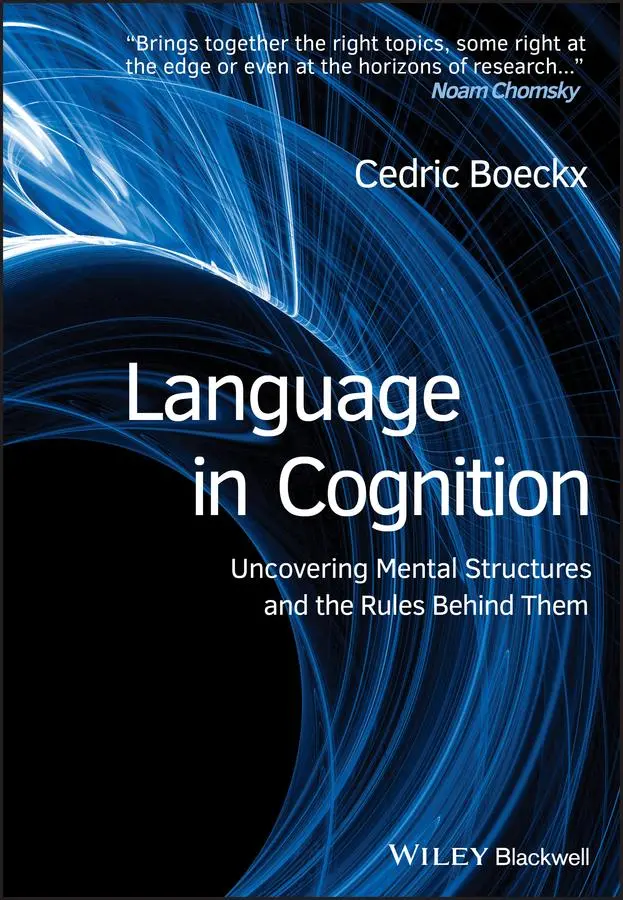 Cover: 9781405158824 | Language in Cognition - Uncovering MentalStructures and the Rules...