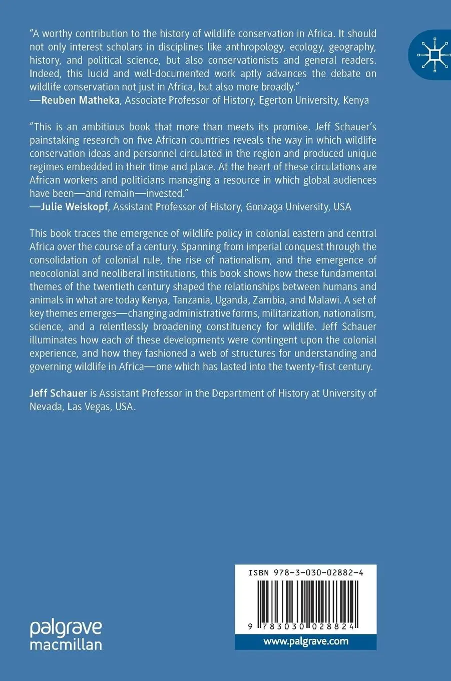Rückseite: 9783030028824 | Wildlife between Empire and Nation in Twentieth-Century Africa | Buch