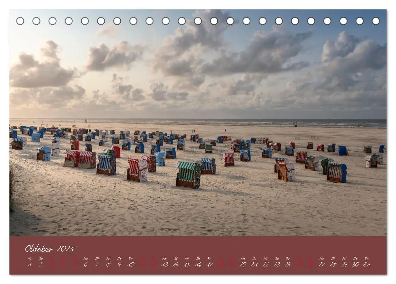 Bild: 9783457128824 | "Töwerland" Juist (Tischkalender 2025 DIN A5 quer), CALVENDO...