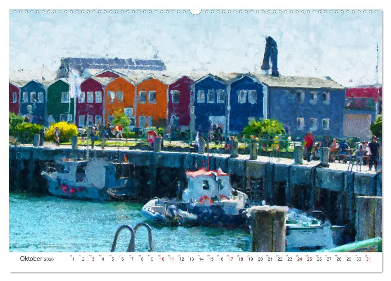 Bild: 9783457438824 | Nordseeinsel Helgoland - Ansichten der Insel in Acryl (hochwertiger...