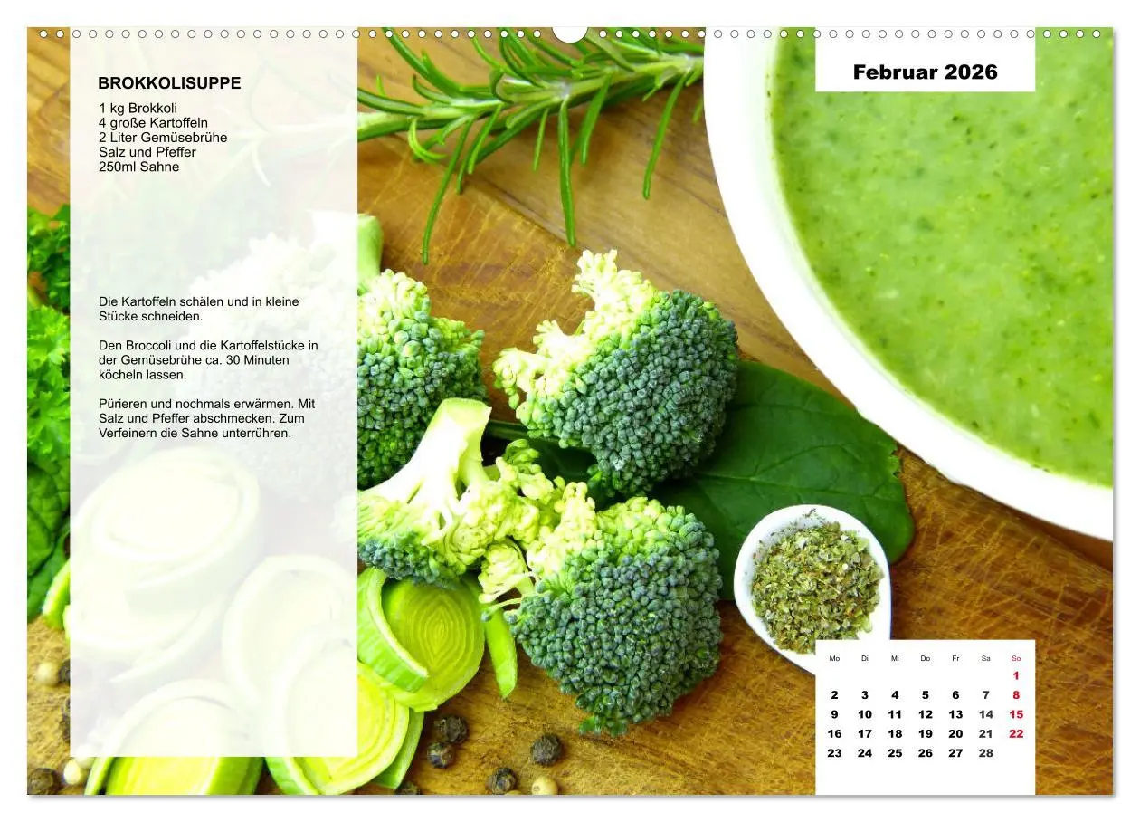 Bild: 9783457678824 | Aus der Suppenküche. Küchenkalender mit tollen Rezepten...