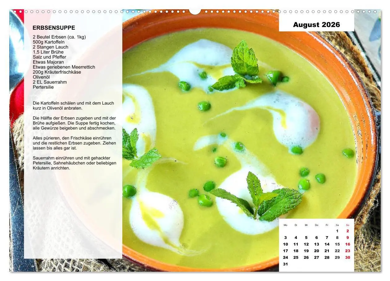 Bild: 9783457678824 | Aus der Suppenküche. Küchenkalender mit tollen Rezepten...