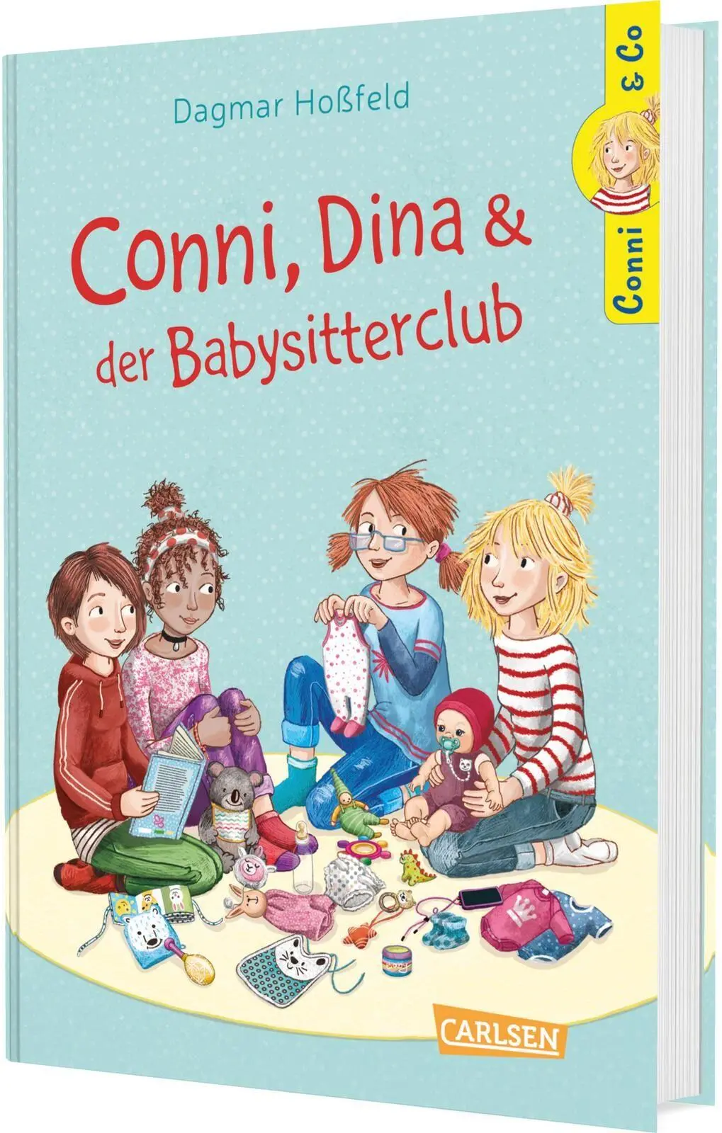 Cover: 9783551558824 | Conni &amp; Co 12: Conni, Dina und der Babysitterclub | Dagmar Hoßfeld