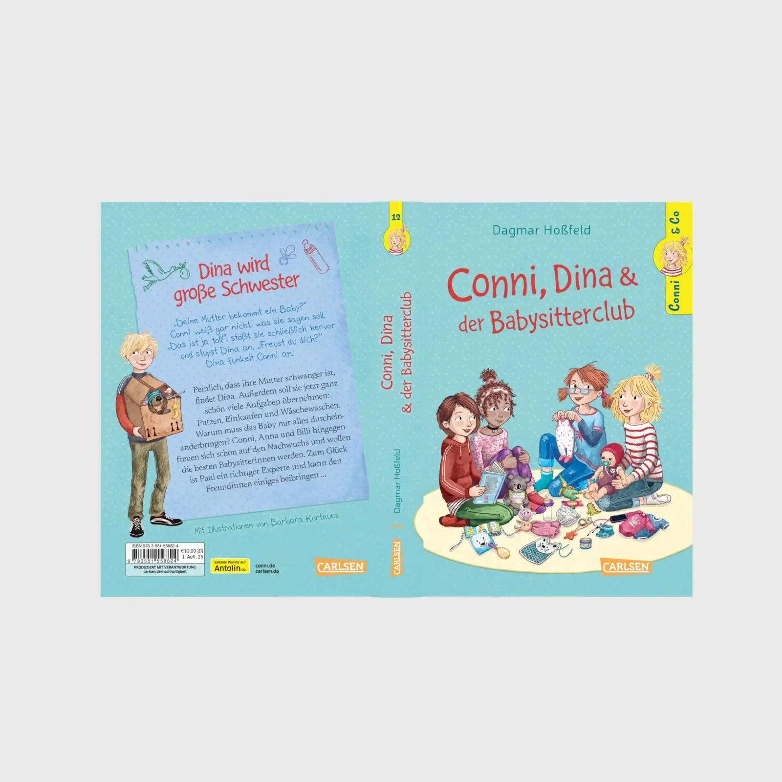 Bild: 9783551558824 | Conni &amp; Co 12: Conni, Dina und der Babysitterclub | Dagmar Hoßfeld